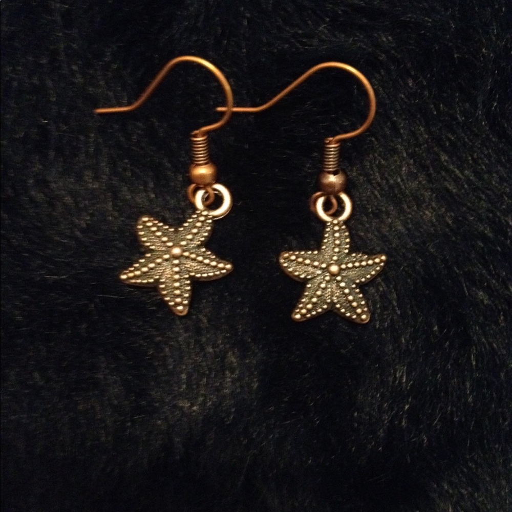 Miniature Starfish Earrings